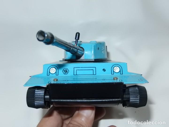 Juguetes antiguos: Tanque. Fabricado en Espa&ntilde;a. PLAYME. Ref. 303. - Foto 7
