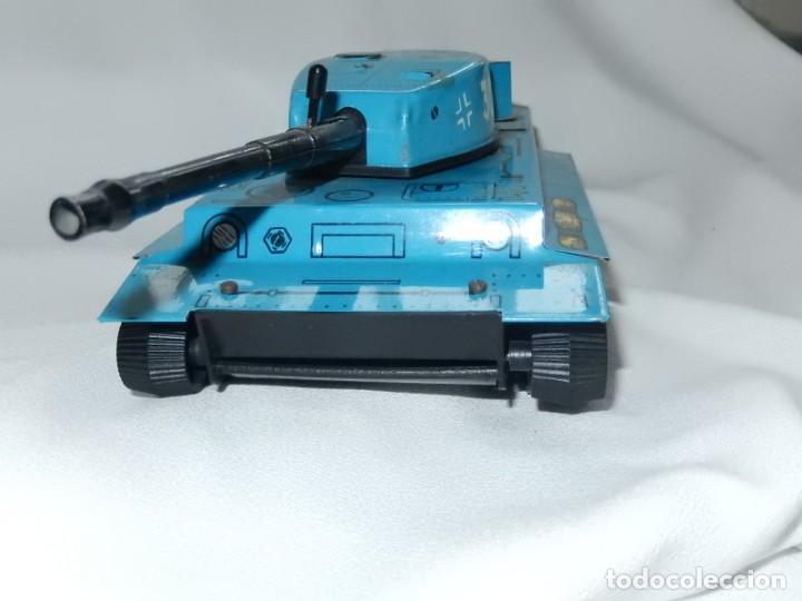 Juguetes antiguos: Tanque. Fabricado en Espa&ntilde;a. PLAYME. Ref. 303. - Foto 8