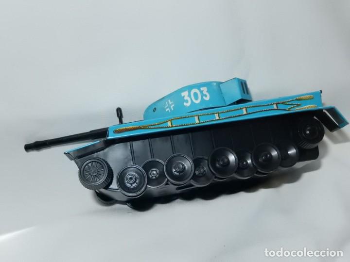Juguetes antiguos: Tanque. Fabricado en Espa&ntilde;a. PLAYME. Ref. 303. - Foto 12