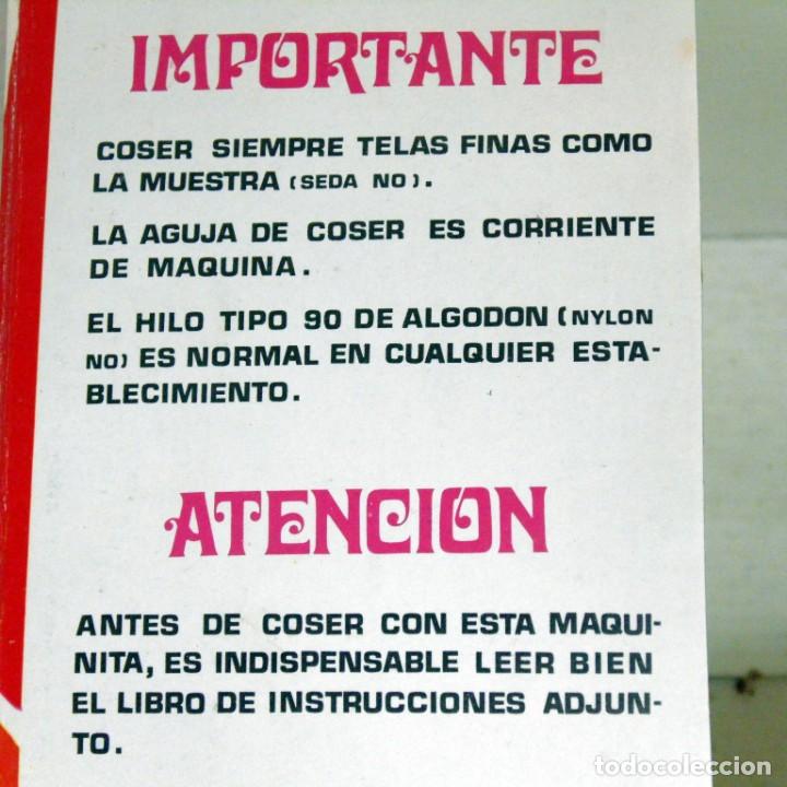 Juguetes antiguos: Maquina de coser Eureka - Foto 6