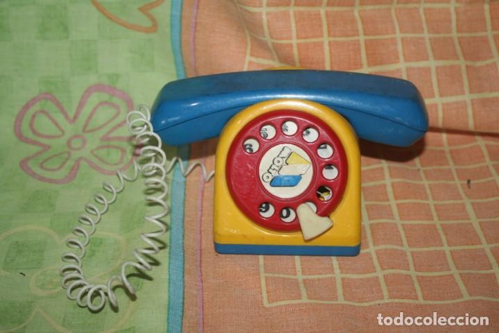 Juguetes antiguos: telefono antiguo molto - Foto 1