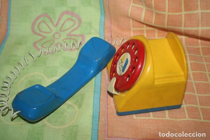 Juguetes antiguos: telefono antiguo molto - Foto 3
