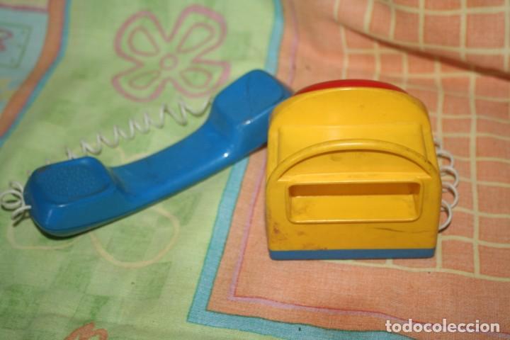 Juguetes antiguos: telefono antiguo molto - Foto 4