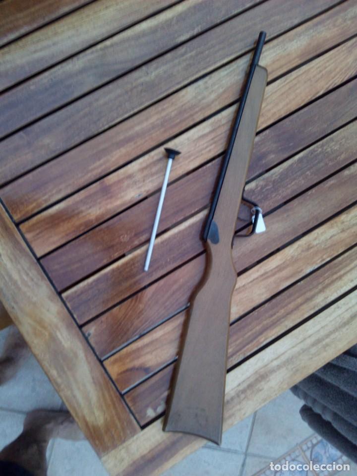 Juguetes antiguos: rifle lanza ventosa - Foto 1