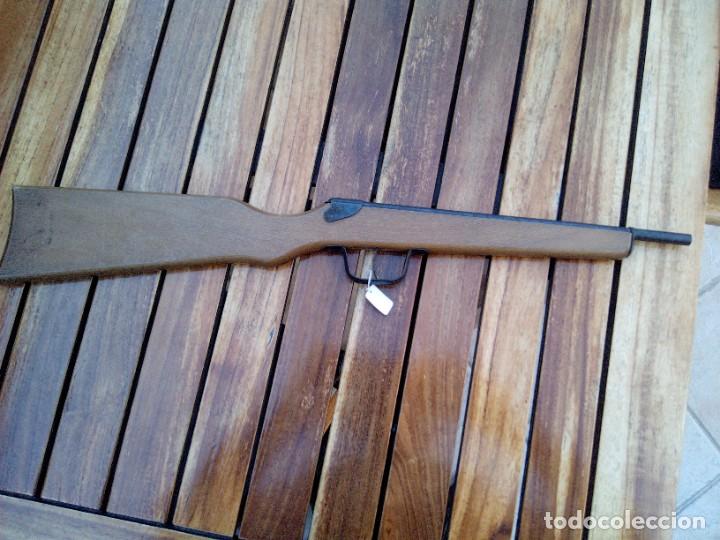 Juguetes antiguos: rifle lanza ventosa - Foto 5