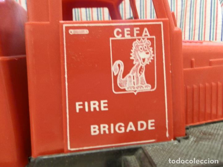 Juguetes antiguos: ANTIGUO CAMI&Oacute;N BOMBEROS CEFA - Foto 3