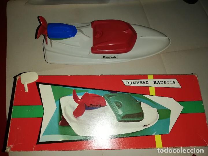 Juguetes antiguos: Lancha Dunyyack Ranetta. - Foto 1