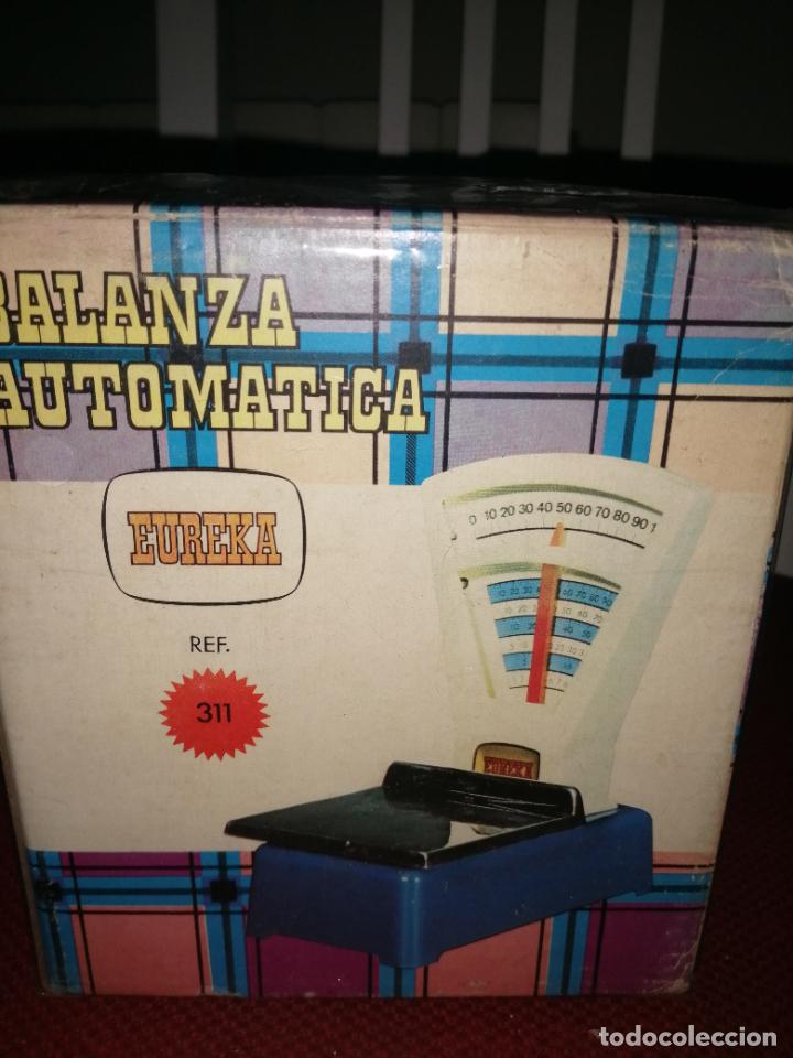 Juguetes antiguos: ANTIGUA BALANZA AUTOMATICA EUREKA - Foto 1