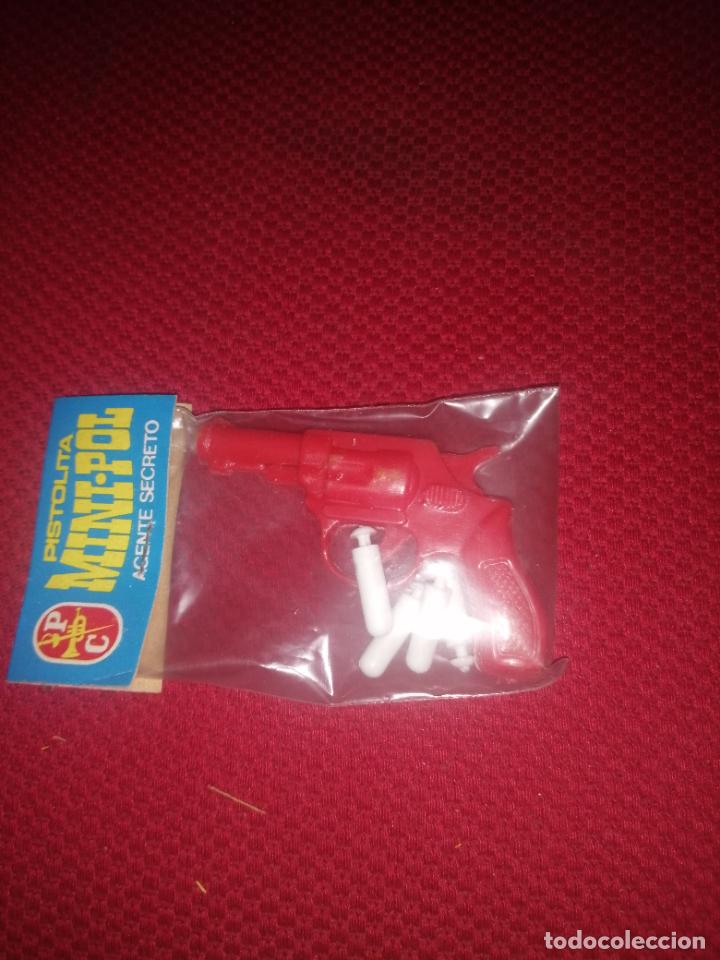 Juguetes antiguos: ANTIGUO REVOLVER MINI POL - Foto 2