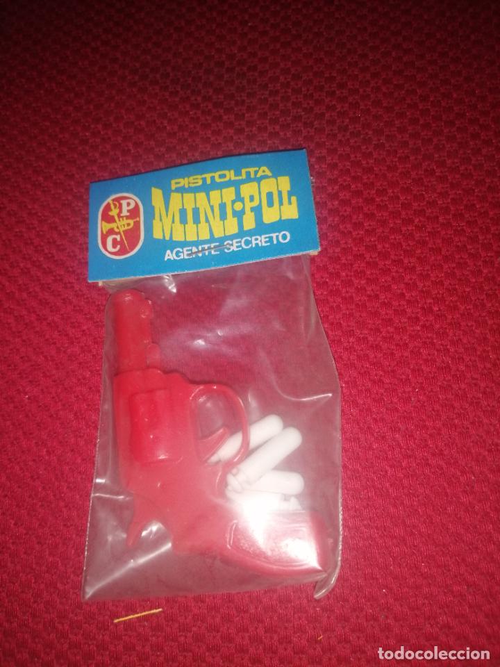 Juguetes antiguos: ANTIGUO REVOLVER MINI POL - Foto 1