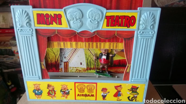 Juguetes antiguos: MINI TEATRO DE AIRGAM. - Foto 1