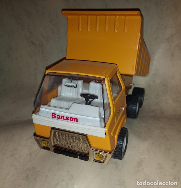Juguetes antiguos: CAMION SANSON VOLQUETE DE RICO