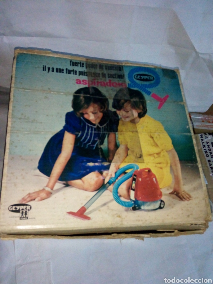 Juguetes antiguos: ASPIRADORA - GEYPER - JUGUETE - Foto 3