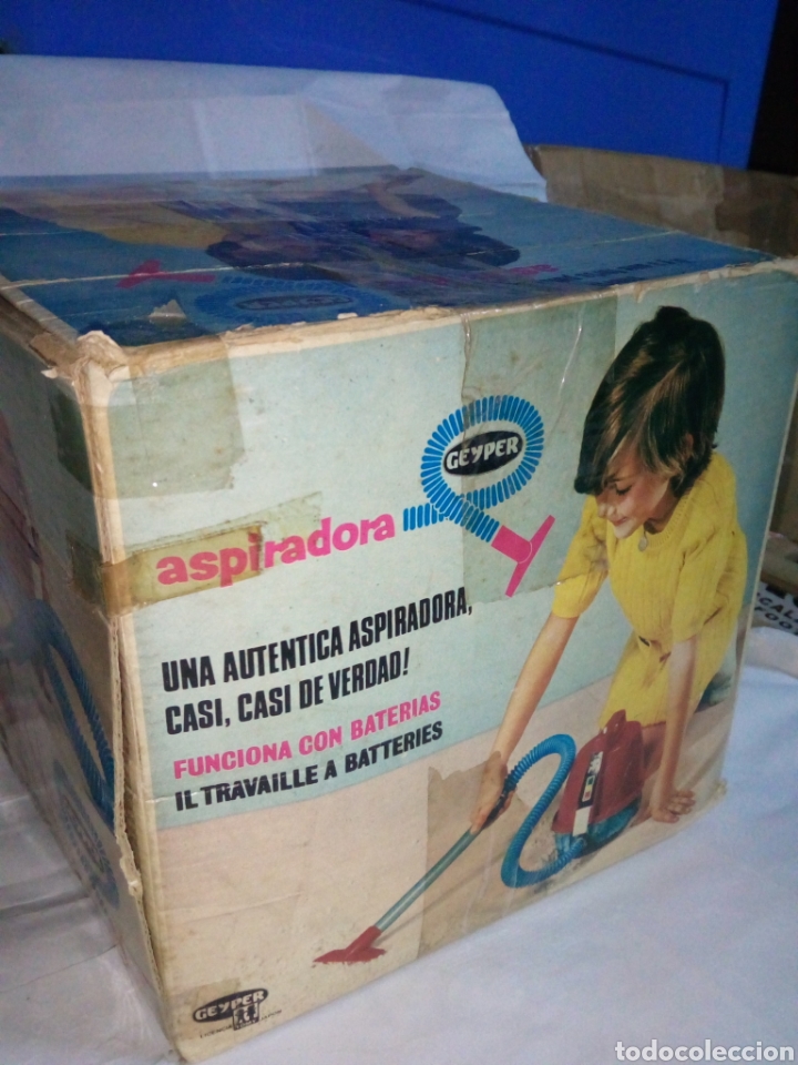 Juguetes antiguos: ASPIRADORA - GEYPER - JUGUETE - Foto 4