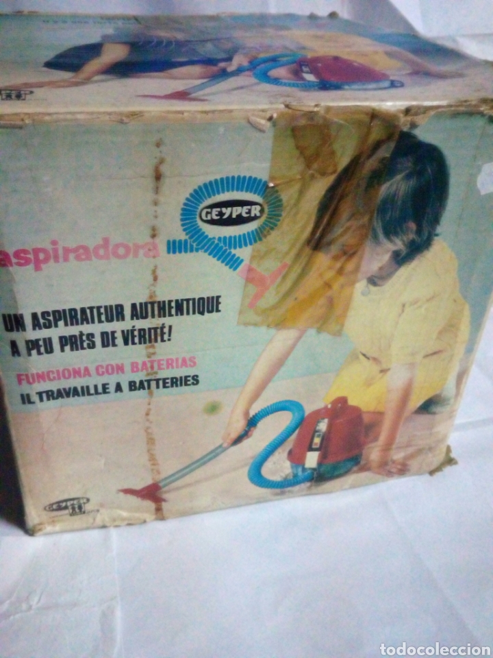 Juguetes antiguos: ASPIRADORA - GEYPER - JUGUETE - Foto 1
