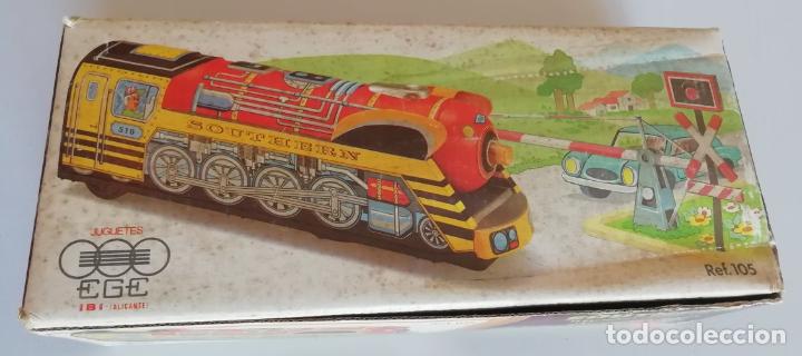 Juguetes antiguos: LOCOMOTORA EGE, PACIFIC EXPRES, REF 104, EN CAJA. CC - Foto 1