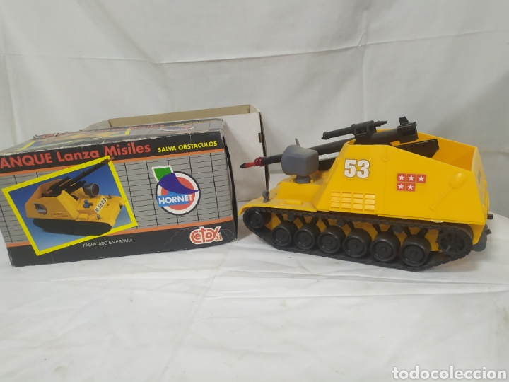 Juguetes antiguos: Tanque Lanza Misiles de Cetoy - Foto 2