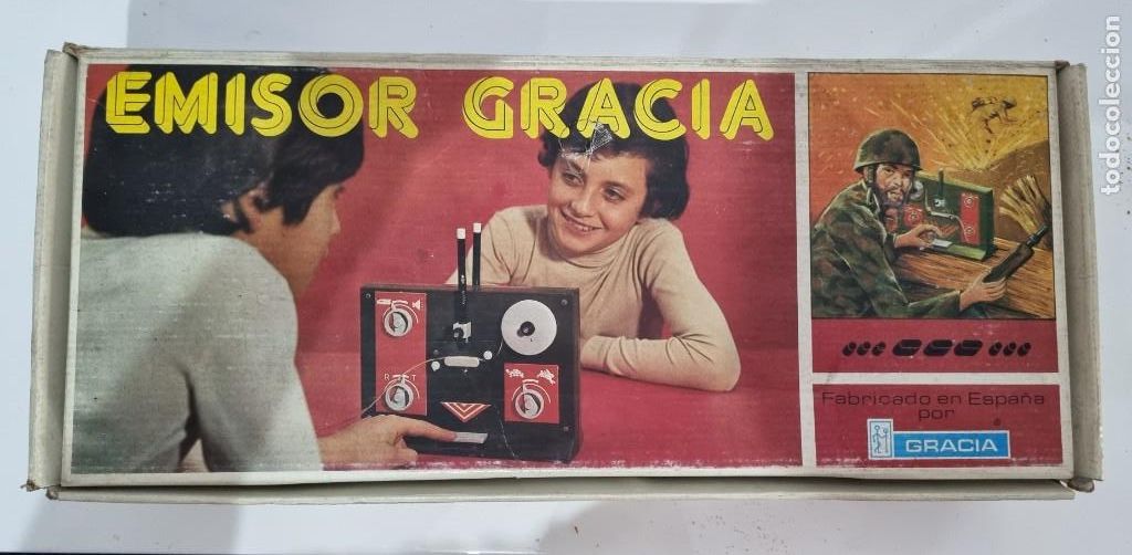 Juguetes antiguos: Emisor Gracia - Foto 1