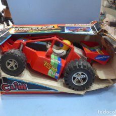 Juguetes antiguos: BUGSTER SUPER FRICCION BUGGY DRAGSTER DE CLIM. Lote 355718990