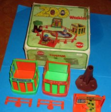 Brinquedos antigos: ZOO WEEBLES BREKAR CON SU CAJA DE ANTIGUA TIENDA. Lote 356137550