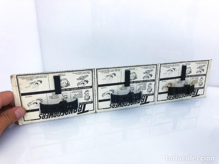Juguetes antiguos: Lote de Transformers con pulsera tipo reloj de la marca ARTEC - Foto 7