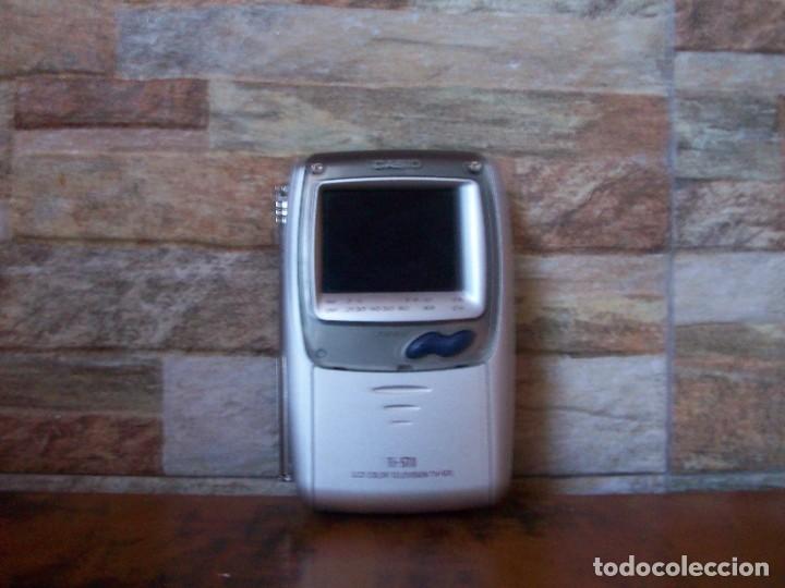 Juguetes antiguos: Televisi&oacute;n port&aacute;til Casio 970 C - Foto 1