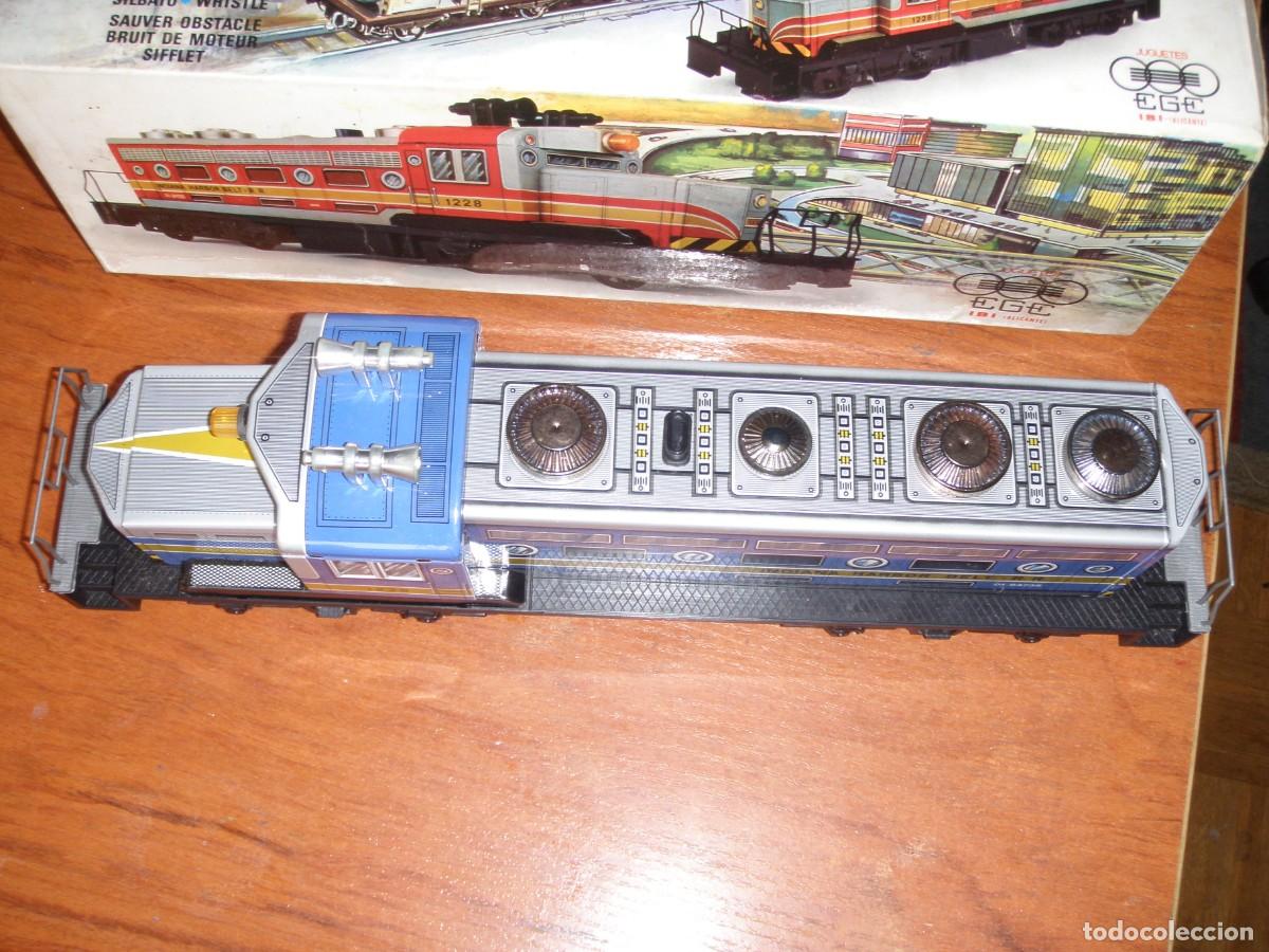 Juguetes antiguos: LOCOMOTORA DIESEL DE EGE REF 92 - Foto 3