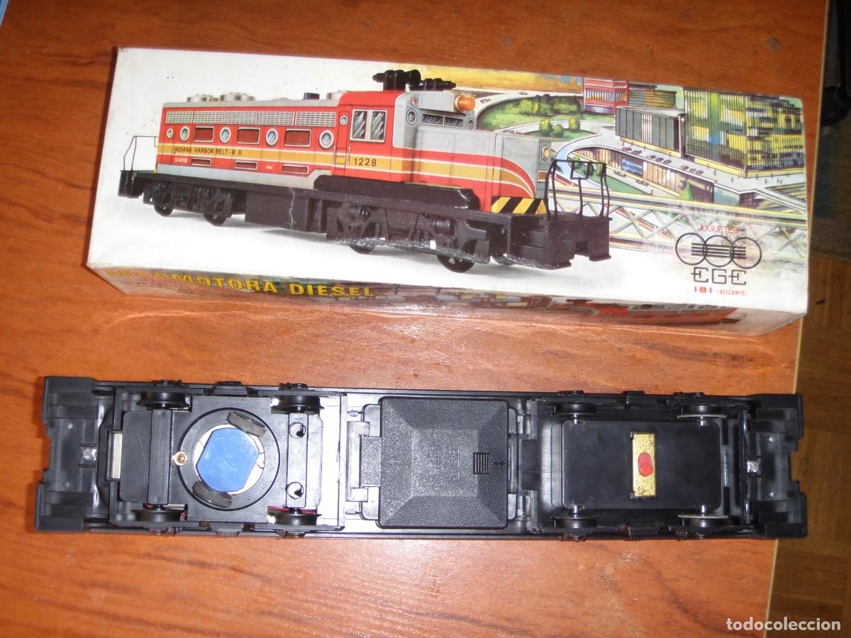 Juguetes antiguos: LOCOMOTORA DIESEL DE EGE REF 92 - Foto 4