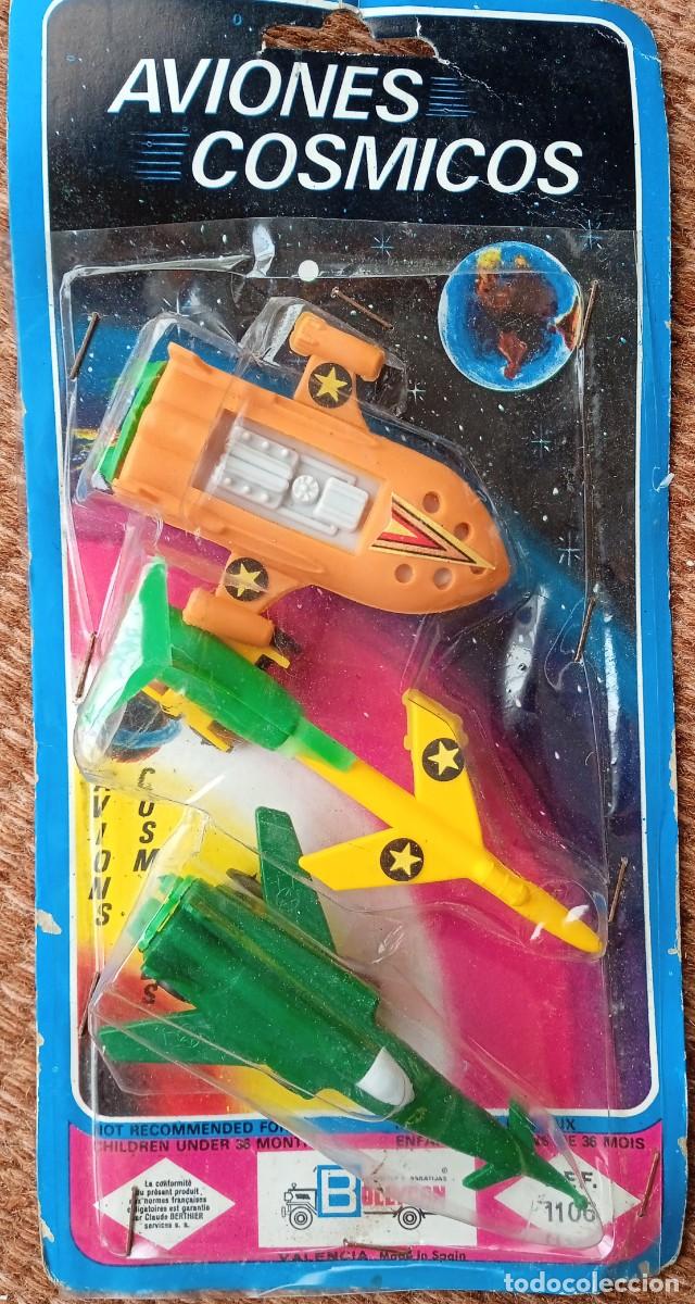 Juguetes antiguos: bullycan - aviones cosmicos - Foto 1