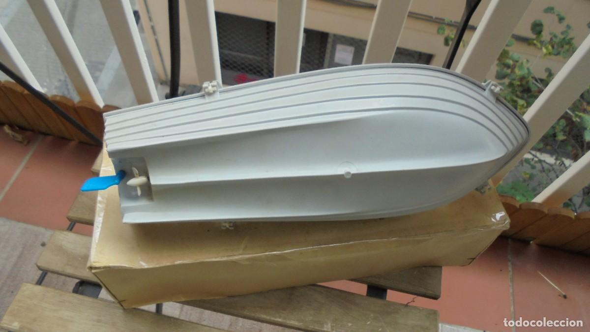 Juguetes antiguos: Torpedo schnell boot TSB76 marca Antriebe - Foto 14