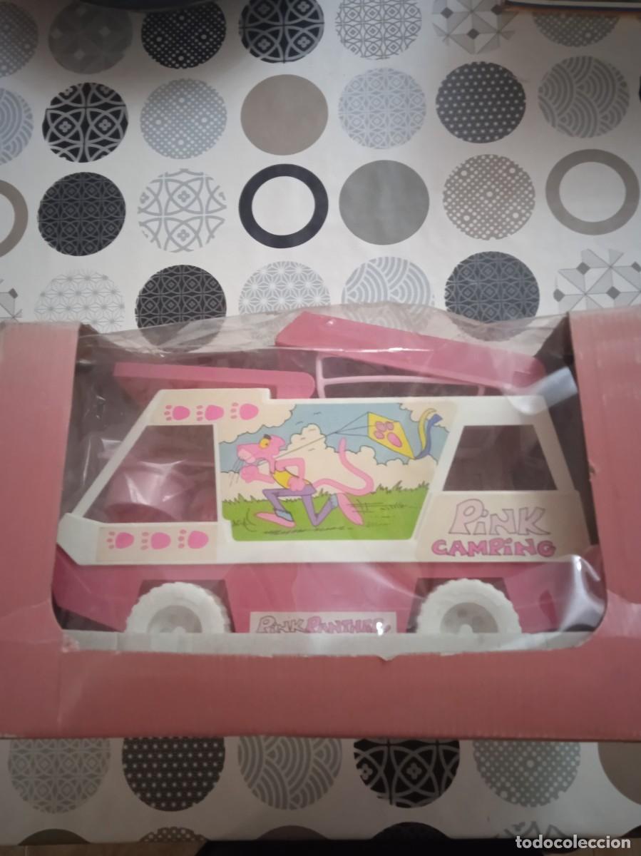 Juguetes antiguos: Coche de la pantera rosa - Foto 1
