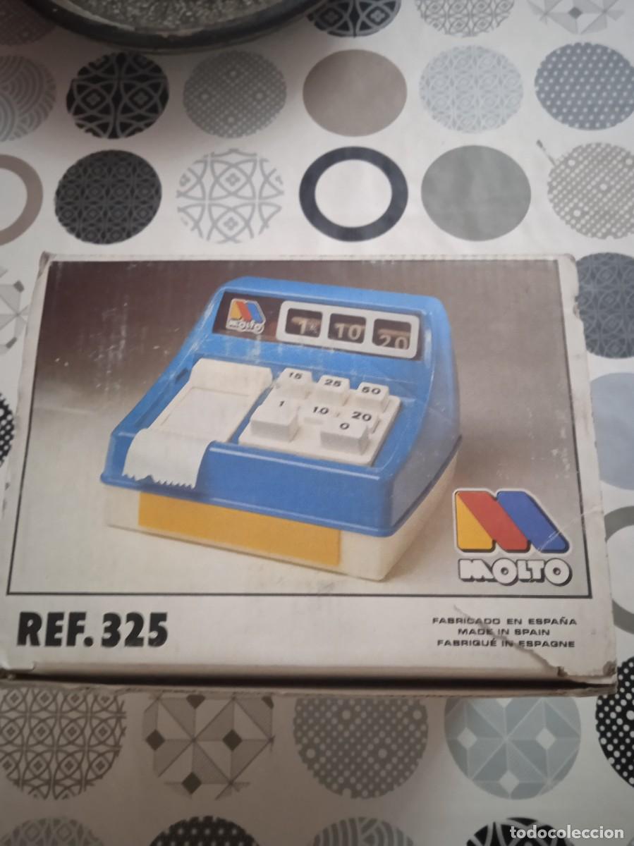 Juguetes antiguos: Caja registradora de molto - Foto 1