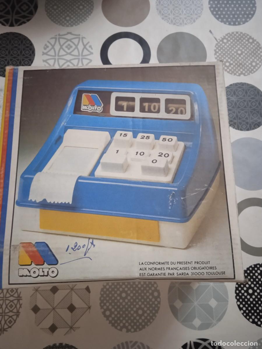 Juguetes antiguos: Caja registradora de molto - Foto 2