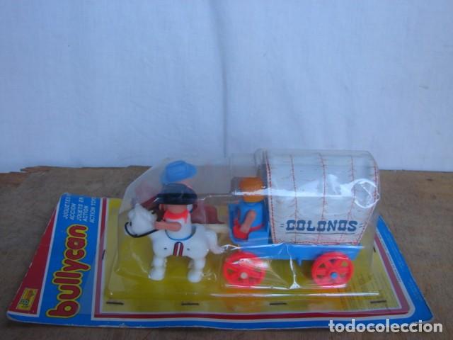 Juguetes antiguos: COCHE CARRETA COLONOS DE BULLYCAN - Foto 1