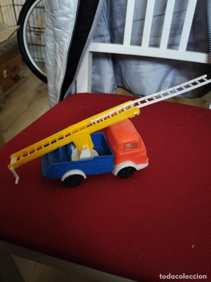 Juguetes antiguos: ANTIGUO CAMION BOMBEROS - Foto 5