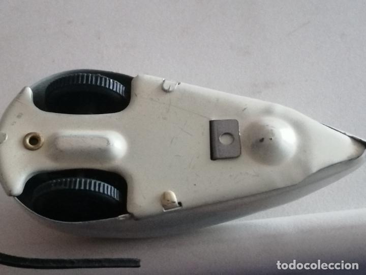Juguetes antiguos: RATON BLANCO A CUERDA, CHAPA - Foto 3