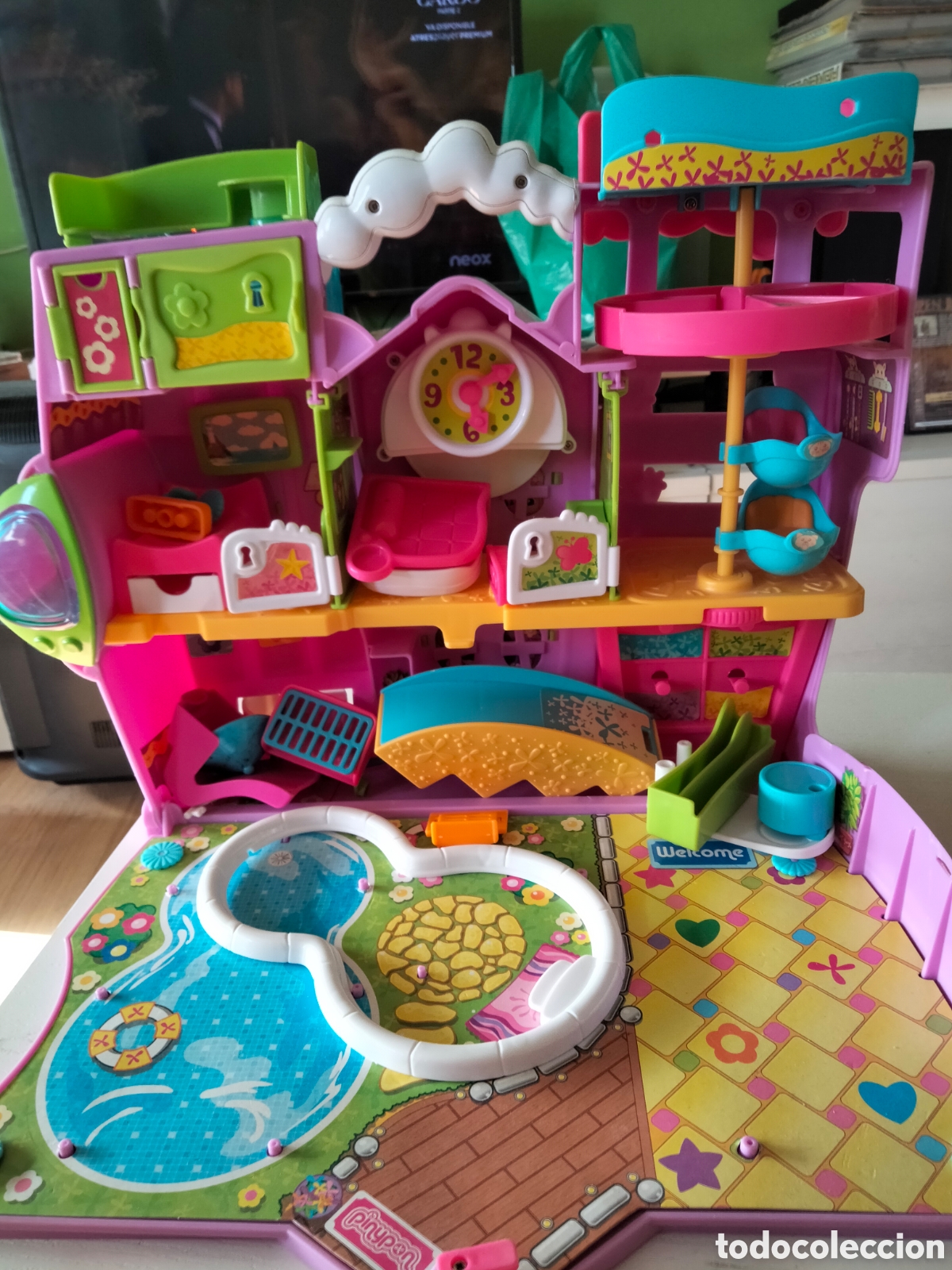 Juguetes antiguos: Lote Pinypon (3 set ) y 42 mu&ntilde;ecos con sus complementos - Foto 8