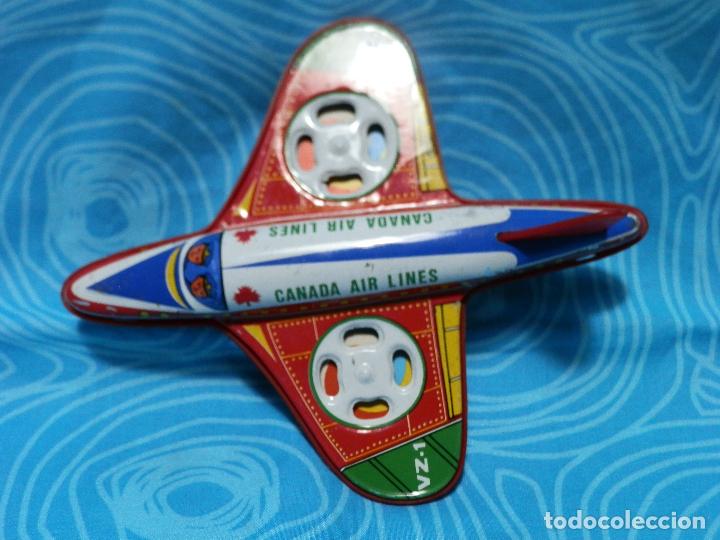 Juguetes antiguos: AVION, BERNABEU CANADA AIR LINES - Foto 2