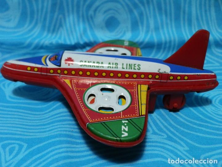 Juguetes antiguos: AVION, BERNABEU CANADA AIR LINES - Foto 3