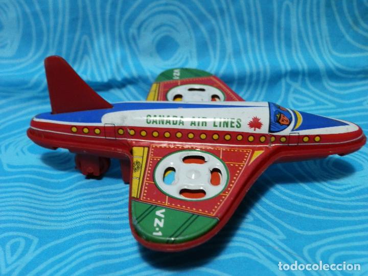 Juguetes antiguos: AVION, BERNABEU CANADA AIR LINES - Foto 1