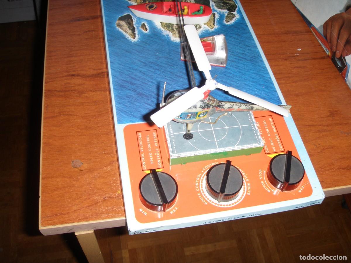 Juguetes antiguos: RESCATE ESPACIAL CONGOST FUNCIONANDO CON CAJA - Foto 4