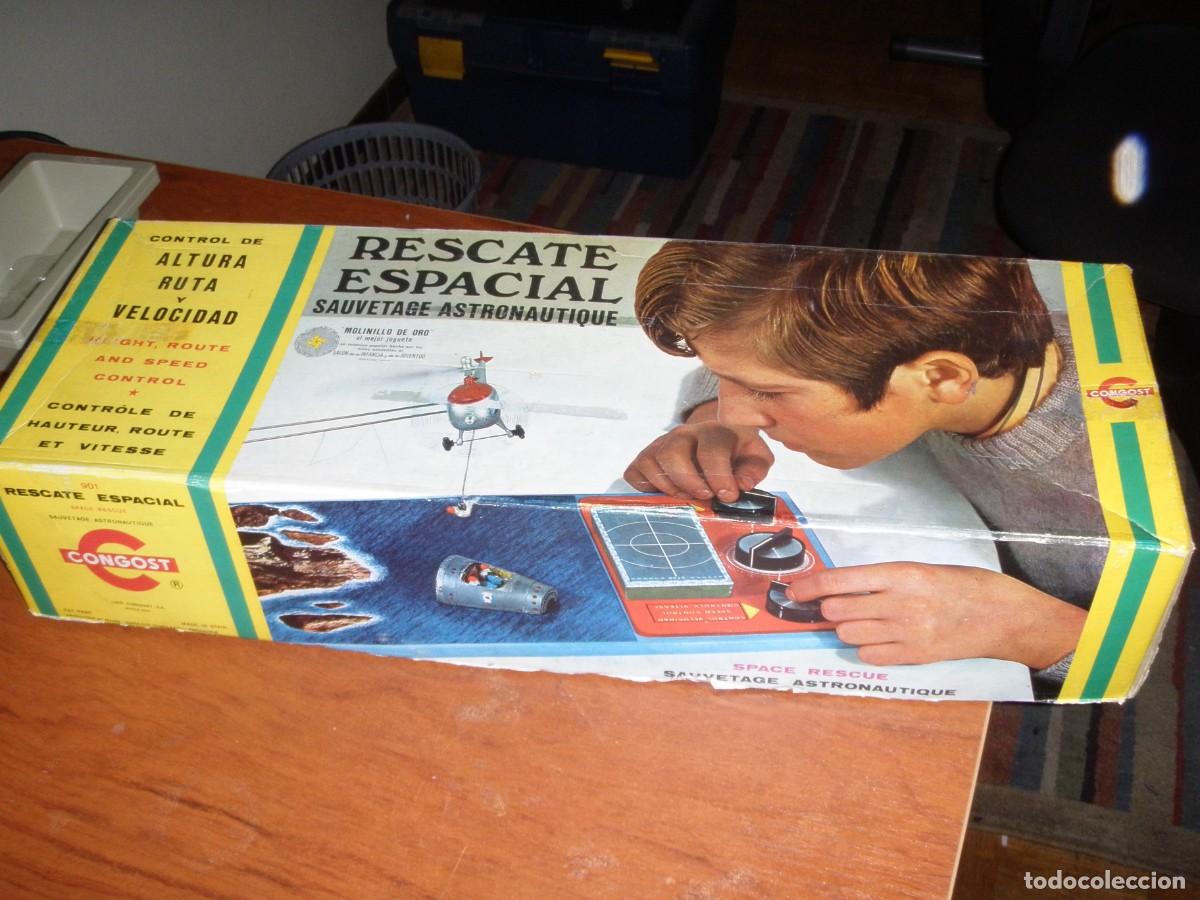 Juguetes antiguos: RESCATE ESPACIAL CONGOST FUNCIONANDO CON CAJA - Foto 19