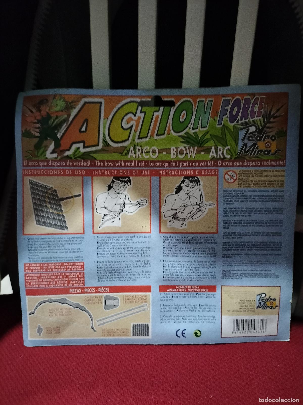 Juguetes antiguos: ANTIGUO BLISTER ACTION FORCE - Foto 5