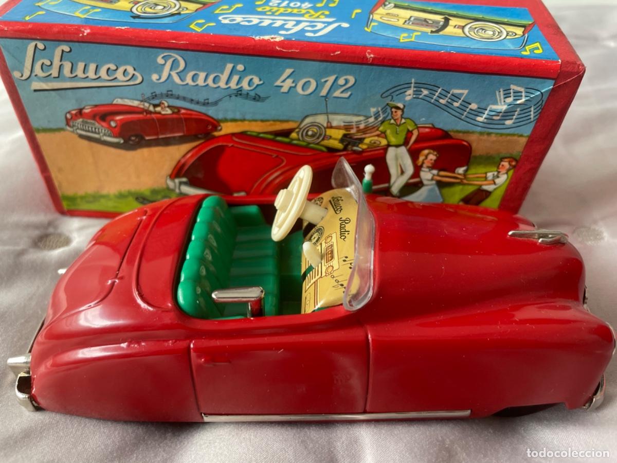 Juguetes antiguos: Coche Schuco Radio 4012