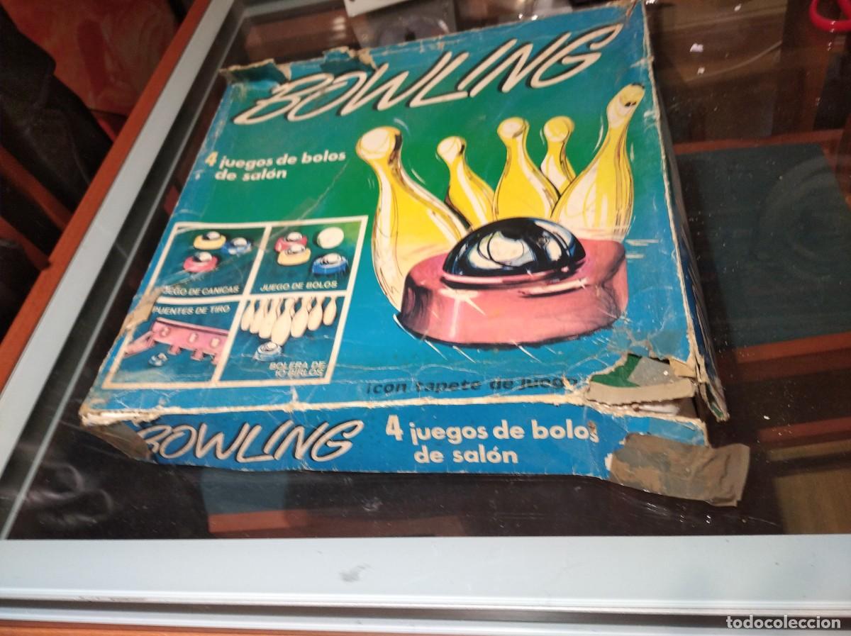 Juguetes antiguos: JUEGO DE MESA DE BOLOS - Foto 1