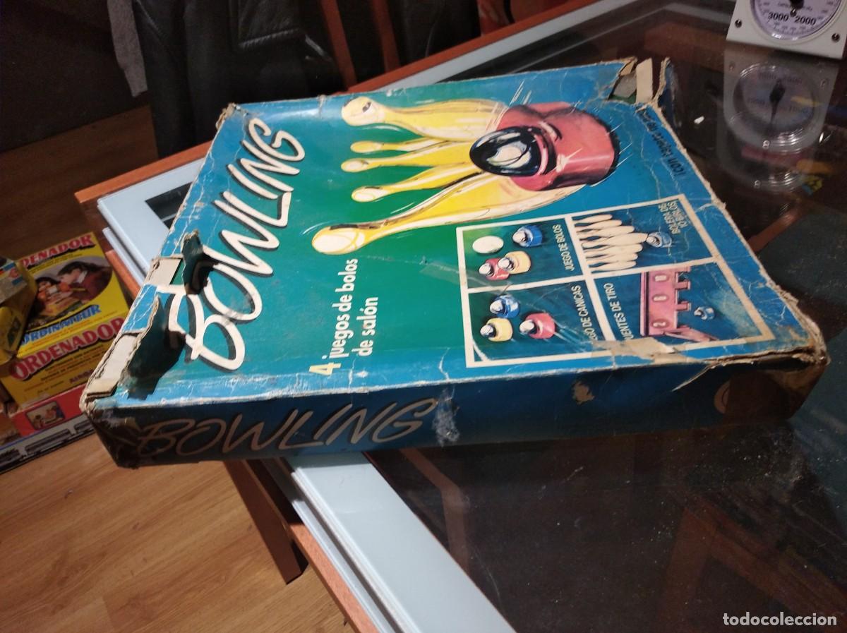 Juguetes antiguos: JUEGO DE MESA DE BOLOS - Foto 2