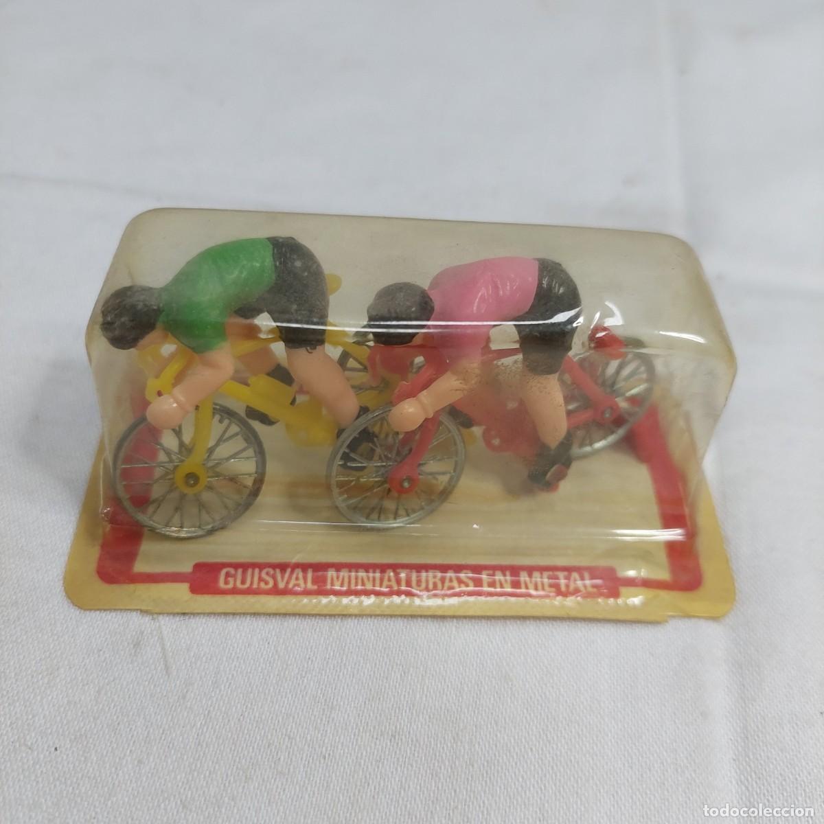 Juguetes antiguos: Ciclistas de Guisval en blister - Foto 1