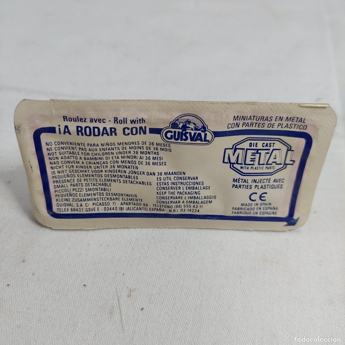 Juguetes antiguos: Ciclistas de Guisval en blister - Foto 2