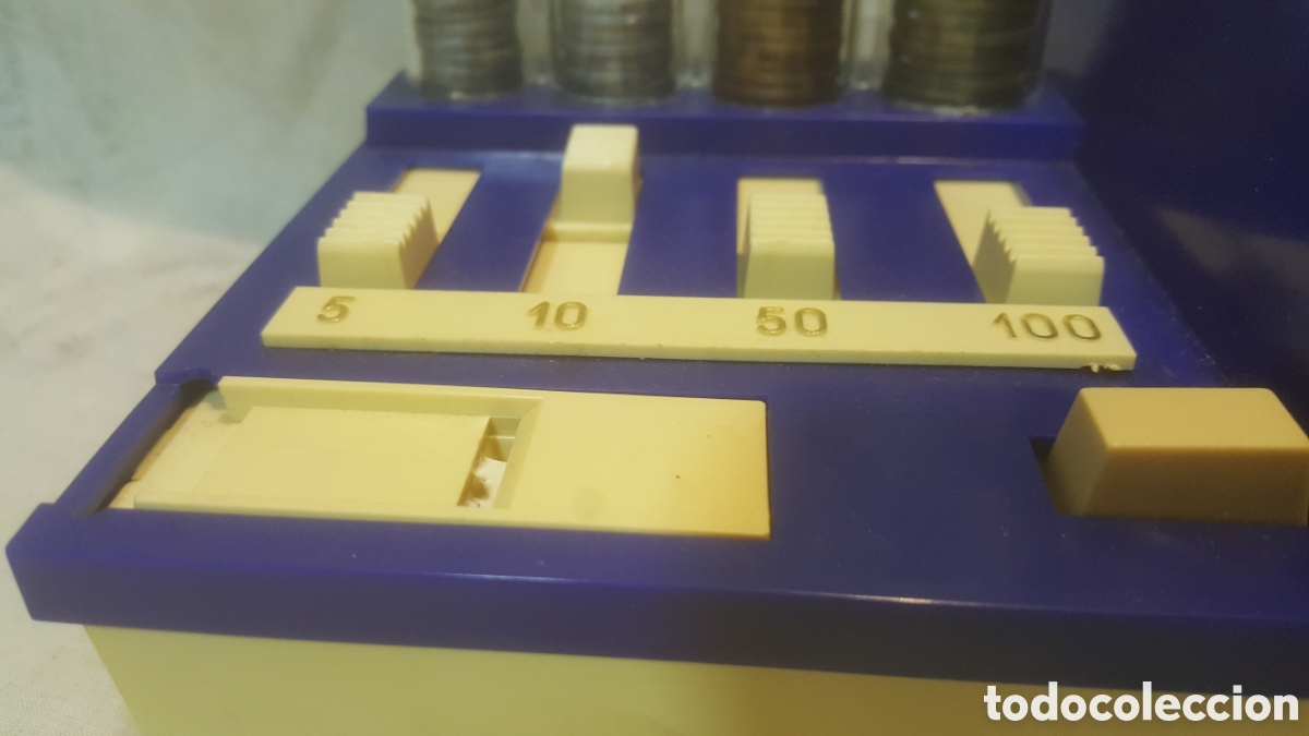 Juguetes antiguos: CAJA REGISTRADORA DE EUREKA REF.303 EN CAJA - Foto 5