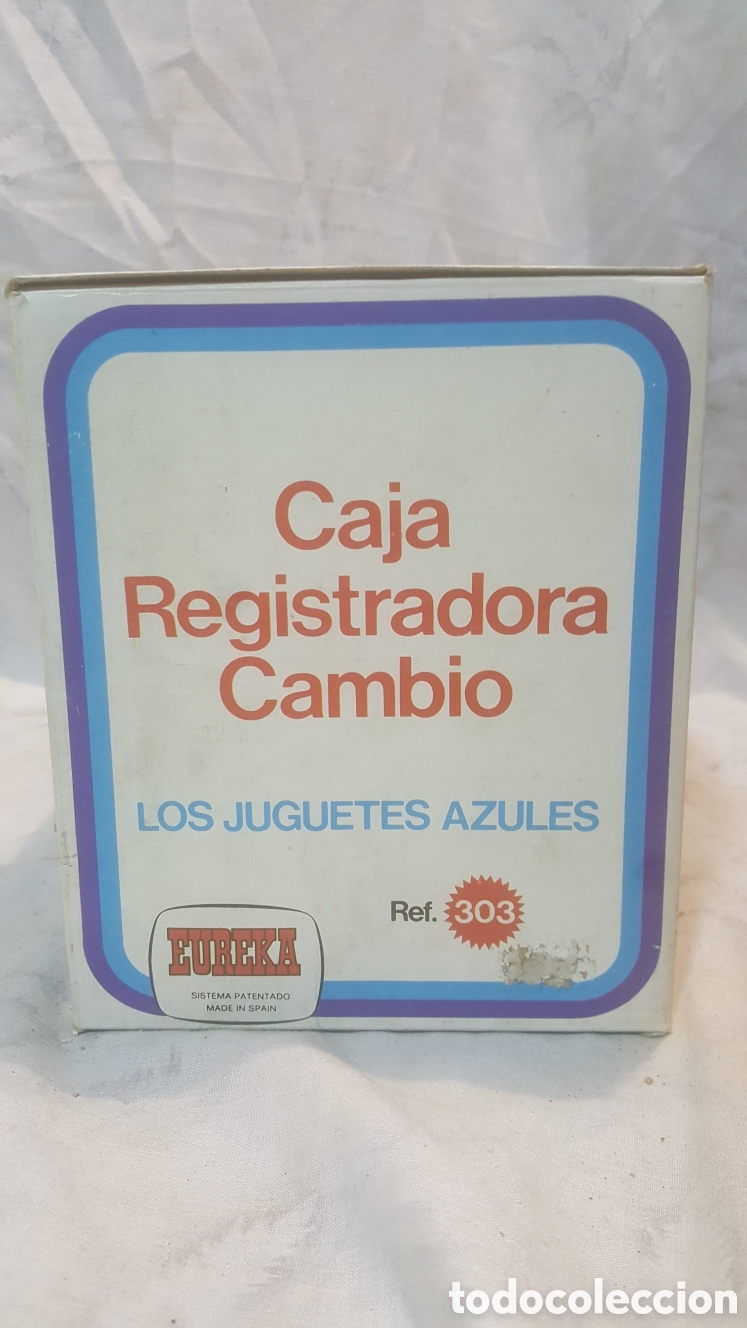 Juguetes antiguos: CAJA REGISTRADORA DE EUREKA REF.303 EN CAJA - Foto 10